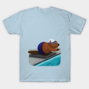 Diving Beaver T-Shirt